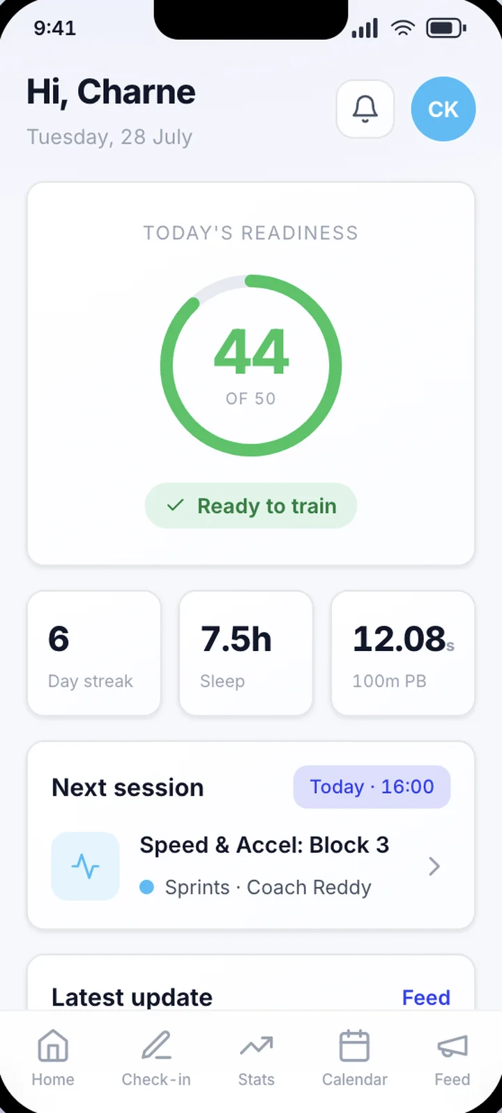 CDHQ app screen