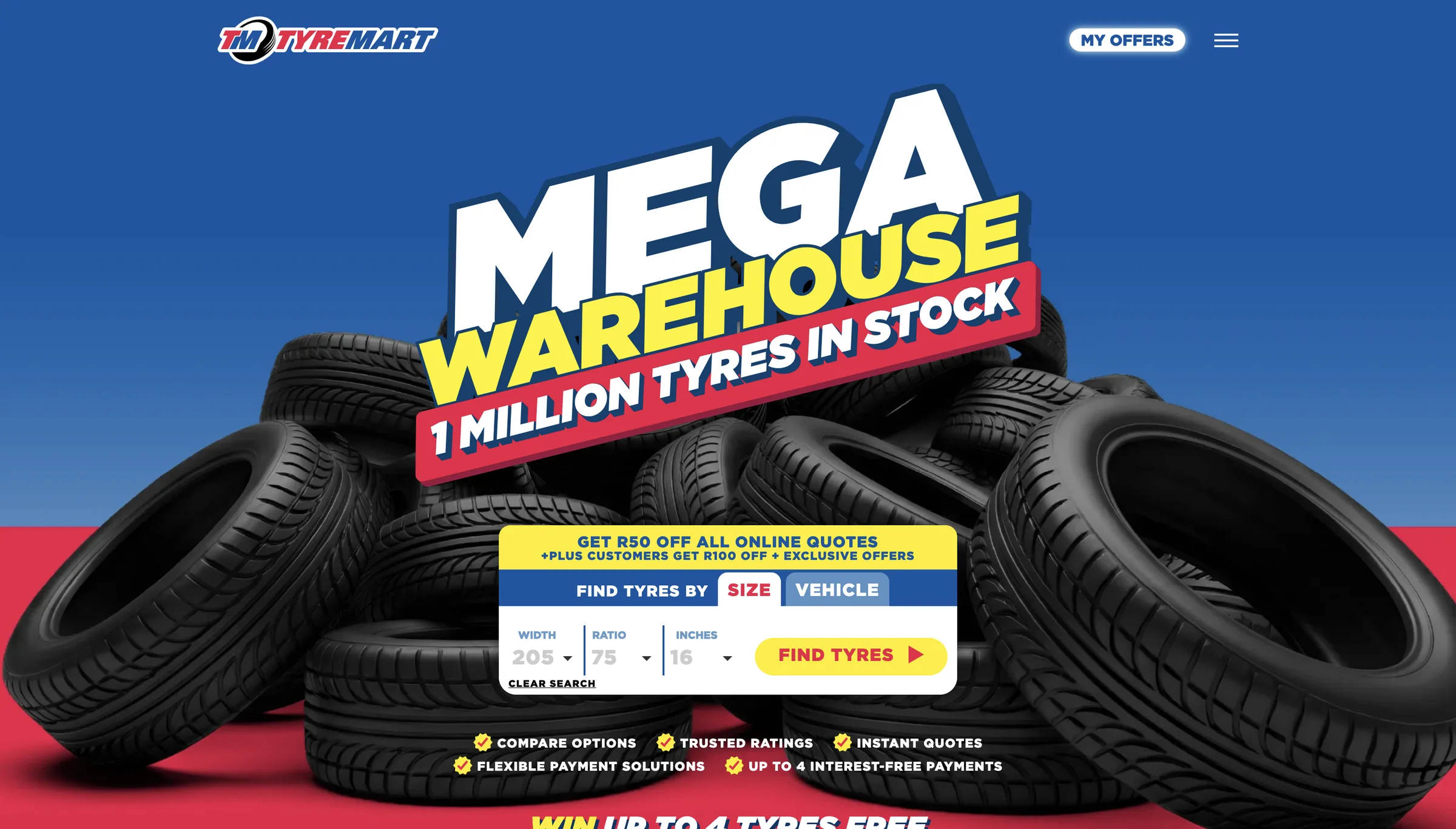 Tyremart interface
